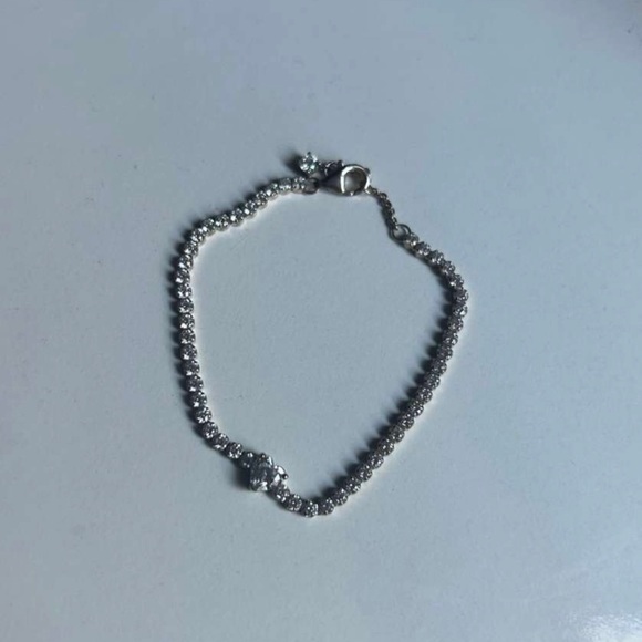 Pandora Tennis Bracelet with Heart - Picture 6 of 6